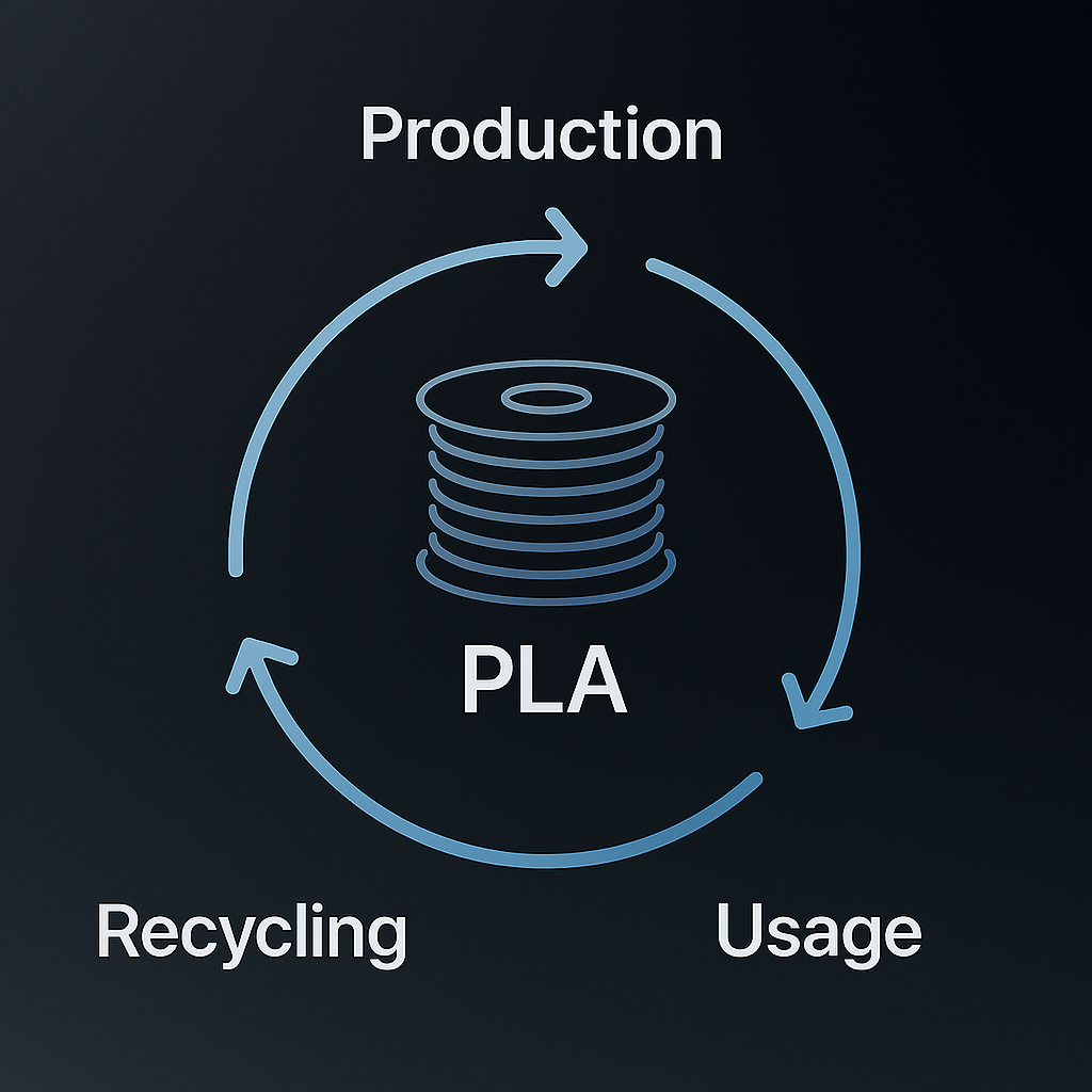 PLA Materialkreislauf